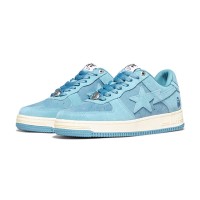 BAPE STA スカイブルースエードスニーカー 1H70-191-004-BLUE｜爽やかでミニマルなストリートウェア