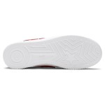 BAPE STA レッド&バーガンディパテントレザースニーカー 1H20191046-RED レッドとバーガンディのパテントレザー仕上げのBAPE STAスニーカー、スターのロゴ付き