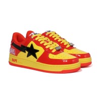BAPE STA x Marvel アイアンマン スニーカー 1I73-191-902｜ヒーロー風ストリートウェアの定番