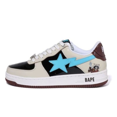 BAPE STA x Marvel ロケットラクーン スニーカー 1I73-191-906｜ユニークなストリートウェアアイコン