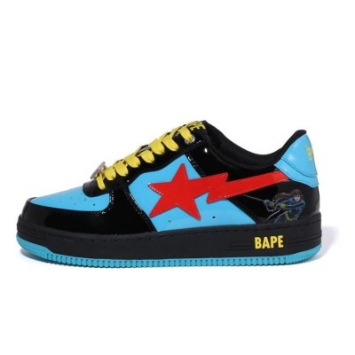 BAPE STA x Marvel ブラック・ウィドウ スニーカー 1I73-191-907｜ヒーローテーマのストリートウェア