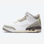 限定版 A Ma Maniere x Air Jordan 3 Retro SP "White Cream" プレミアムカジュアルスニーカー DH3434-110 A Ma Maniere x Air Jordan 3 Retro SP "White Cream" スニーカー