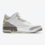 限定版 A Ma Maniere x Air Jordan 3 Retro SP "White Cream" プレミアムカジュアルスニーカー DH3434-110 A Ma Maniere x Air Jordan 3 Retro SP "White Cream" スニーカー