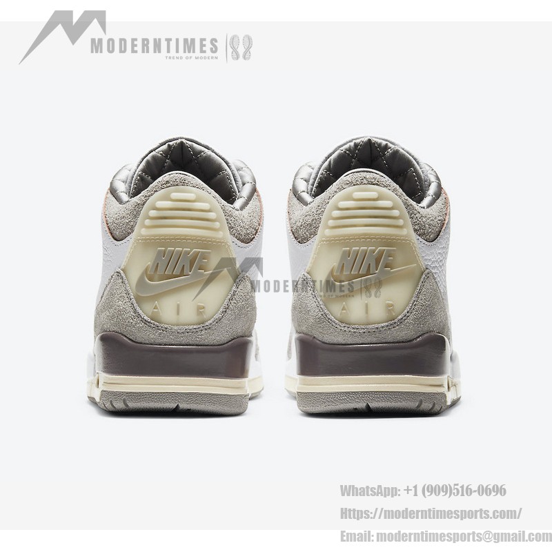 限定版 A Ma Maniere x Air Jordan 3 Retro SP "White Cream" プレミアムカジュアルスニーカー DH3434-110 A Ma Maniere x Air Jordan 3 Retro SP "White Cream" スニーカー