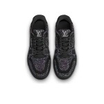 ルイ・ヴィトン トレーナー ブラック ラインストーン 1A815H Louis Vuitton トレーナー ブラック ラインストーン 1A815H - 高級スワロフスキークリスタルスニーカー