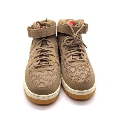 Nike Air Force 1 Mid '07 PRM N7 AT6167-200 - ブラウンスエード 解体風ミッドトップスニーカー