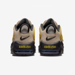 AMBUSH x ナイキ エア モア アップテンポ ロー “ライムストーン” - スタイリッシュなライムストーン コラボレーション ローカット デザイン AMBUSH x ナイキ エア モア アップテンポ ロー “ライムストーン” - ライムストーンカラー コラボレーション ローカット バスケットボールシューズ