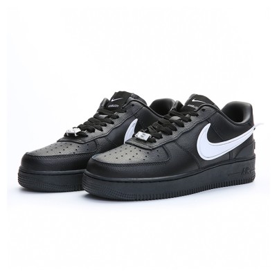 AMBUSH x Nike Air Force 1 Low ブラックスニーカー DV3464-001 – クラシックと現代的スタイルの融合
