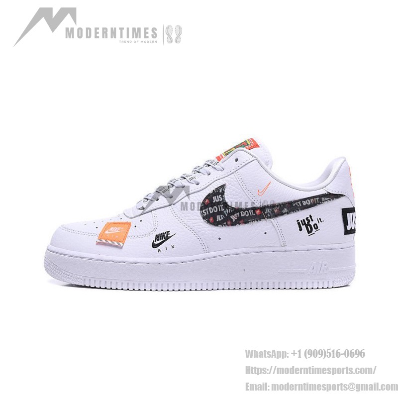 Nike Air Force 1 Low AR7719-100 - 大胆なJust Do Itホワイトエディション Nike Air Force 1 Low AR7719-100 - Just Do Itグラフィックが特徴のホワイトスニーカー