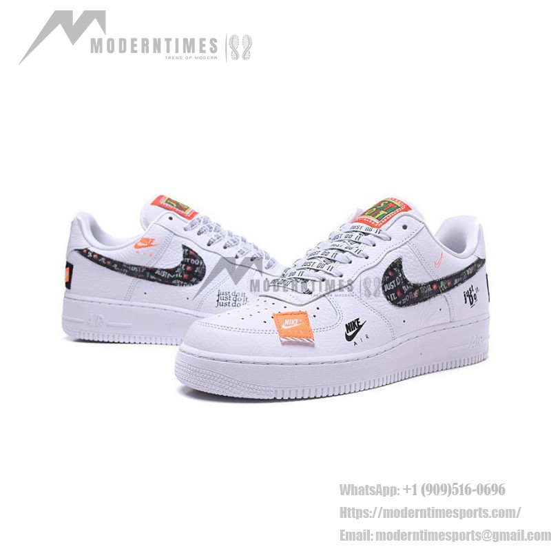 Nike Air Force 1 Low AR7719-100 - 大胆なJust Do Itホワイトエディション Nike Air Force 1 Low AR7719-100 - Just Do Itグラフィックが特徴のホワイトスニーカー