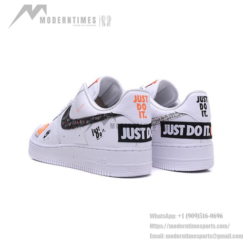 Nike Air Force 1 Low AR7719-100 - 大胆なJust Do Itホワイトエディション Nike Air Force 1 Low AR7719-100 - Just Do Itグラフィックが特徴のホワイトスニーカー