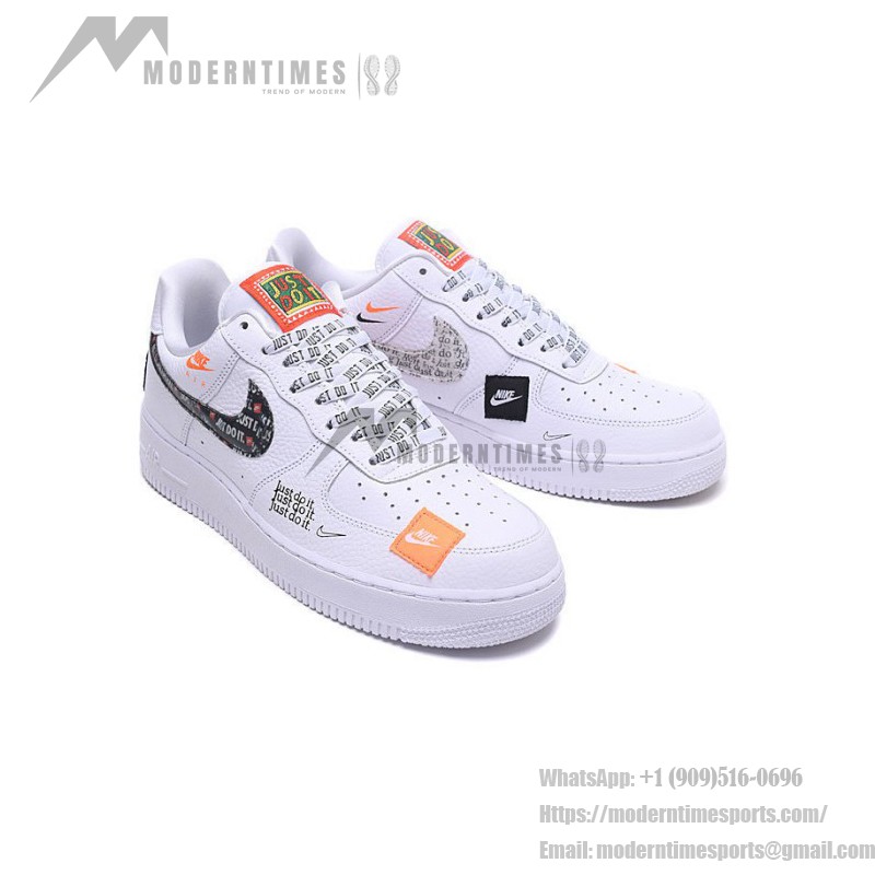 Nike Air Force 1 Low AR7719-100 - 大胆なJust Do Itホワイトエディション Nike Air Force 1 Low AR7719-100 - Just Do Itグラフィックが特徴のホワイトスニーカー