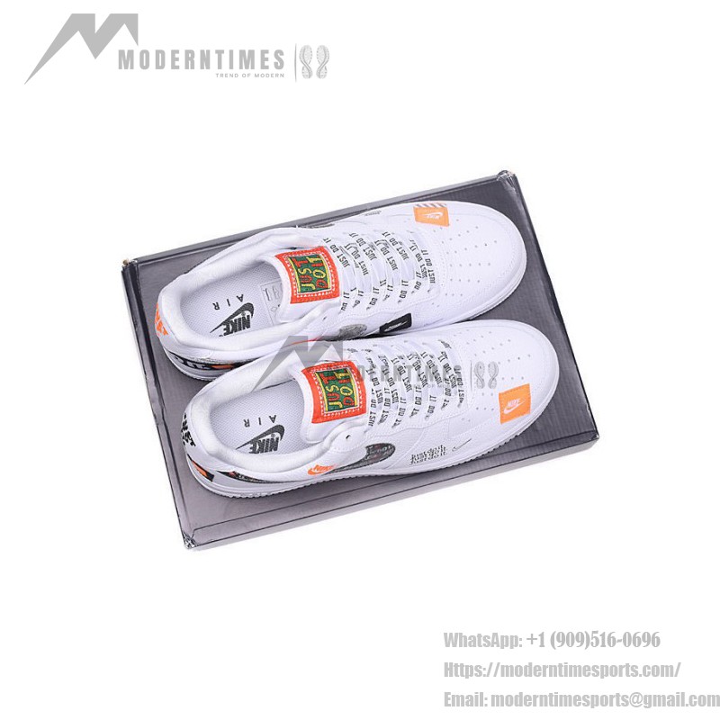 Nike Air Force 1 Low AR7719-100 - 大胆なJust Do Itホワイトエディション Nike Air Force 1 Low AR7719-100 - Just Do Itグラフィックが特徴のホワイトスニーカー