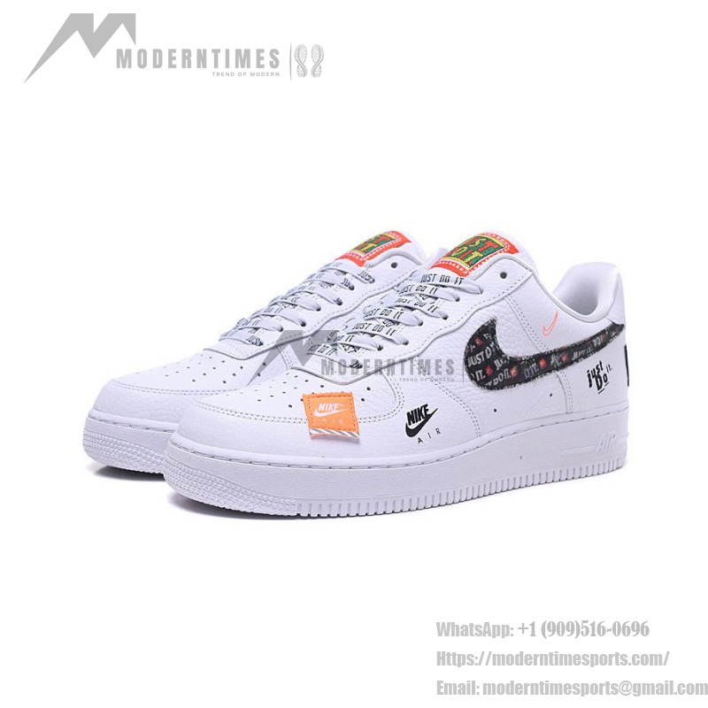Nike Air Force 1 Low AR7719-100 - 大胆なJust Do Itホワイトエディション Nike Air Force 1 Low AR7719-100 - Just Do Itグラフィックが特徴のホワイトスニーカー
