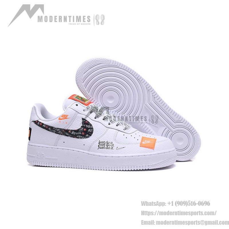 Nike Air Force 1 Low AR7719-100 - 大胆なJust Do Itホワイトエディション Nike Air Force 1 Low AR7719-100 - Just Do Itグラフィックが特徴のホワイトスニーカー