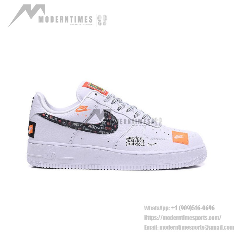 Nike Air Force 1 Low AR7719-100 - 大胆なJust Do Itホワイトエディション Nike Air Force 1 Low AR7719-100 - Just Do Itグラフィックが特徴のホワイトスニーカー