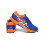 ASICS Attack Bladelyte 4 1073A001-402 Badminton Shoes ASICS Attack Bladelyte 4 1073A001-402 Professional Badminton Shoes in Blue and Shocking Orange