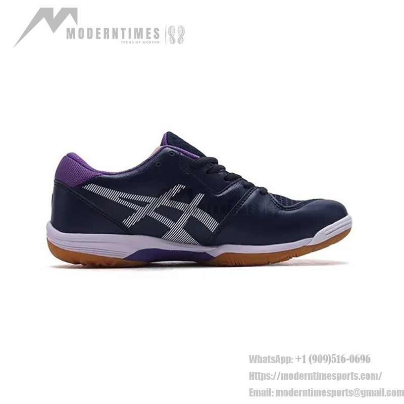 ASICS Attack Bladelyte 4 1073A001-405 バドミントンシューズ ASICS Attack Bladelyte 4 1073A001-405 青紫のプロフェッショナルバドミントンシューズ