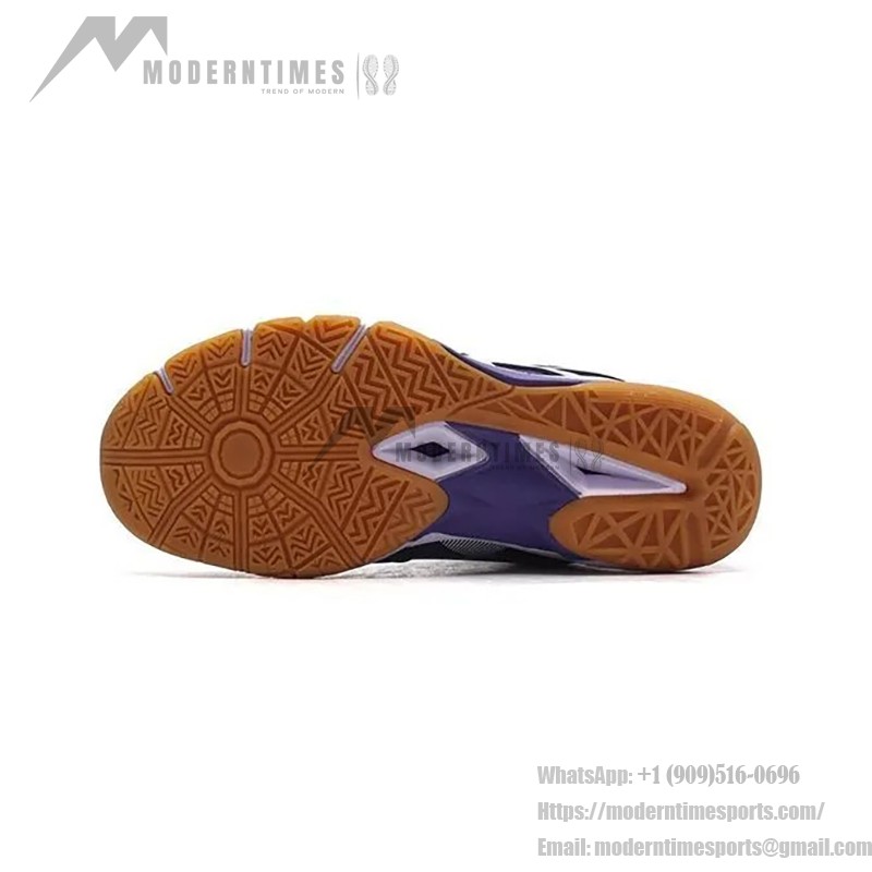 ASICS Attack Bladelyte 4 1073A001-405 バドミントンシューズ ASICS Attack Bladelyte 4 1073A001-405 青紫のプロフェッショナルバドミントンシューズ