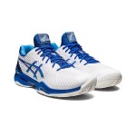 ASICS Court FF 2 1041A343-960 Novak 高性能テニスシューズ ASICS Court FF 2 Novak テニスシューズ ホワイトブルー メンズ