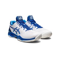 ASICS Court FF 2 1041A343-960 Novak テニスシューズ メンズ 高性能 快適 ホワイトブルー