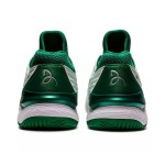 ASICS Court FF Novak 1041A089-104 Tennis Shoes ASICS Court FF Novak 1041A089-104 Professional Tennis Shoes in White and Green