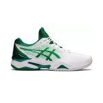 ASICS Court FF Novak 1041A089-104 Tennis Shoes ASICS Court FF Novak 1041A089-104 Professional Tennis Shoes in White and Green