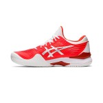 ASICS Court FF Novak 1041A089-800 テニスシューズ ASICS Court FF Novak 1041A089-800 赤と白のプロフェッショナルテニスシューズ