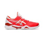 ASICS Court FF Novak 1041A089-800 テニスシューズ ASICS Court FF Novak 1041A089-800 赤と白のプロフェッショナルテニスシューズ