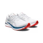 ASICS Gel-Kayano 29 ハイパフォーマンス ホワイト ディープオーシャンランニングシューズ ASICS Gel-Kayano 29 1011B440-101 ランニングシューズ ホワイト ディープオーシャンデザイン