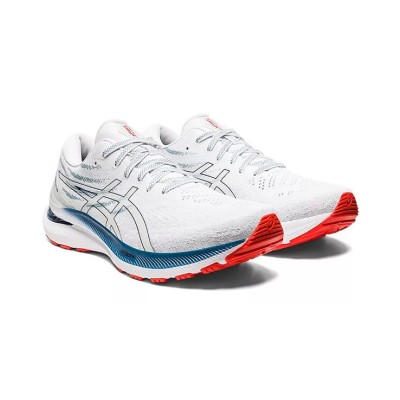 ASICS Gel-Kayano 29 1011B440-101 ランニングシューズ ハイパフォーマンス ホワイト ディープオーシャンデザイン