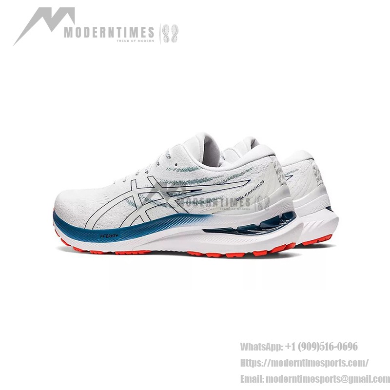 ASICS Gel-Kayano 29 ハイパフォーマンス ホワイト ディープオーシャンランニングシューズ ASICS Gel-Kayano 29 1011B440-101 ランニングシューズ ホワイト ディープオーシャンデザイン