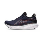 ASICS Gel-Nimbus 25 1011B547-401 メンズランニングシューズ ASICS Gel-Nimbus 25 1011B547-401 メンズランニングシューズ(ミッドナイトブルーとエレクトリックレッド)