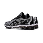 ASICS GEL-Quantum 360 6 1021A337-100 フルGELクッションランニングシューズ ASICS GEL-Quantum 360 6 1021A337-100 ブラックホワイトグレー フルGELクッションランニングシューズ