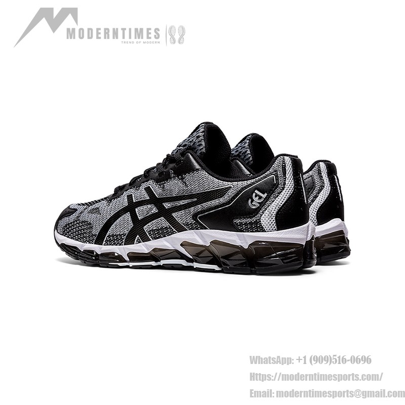ASICS GEL-Quantum 360 6 1021A337-100 フルGELクッションランニングシューズ ASICS GEL-Quantum 360 6 1021A337-100 ブラックホワイトグレー フルGELクッションランニングシューズ