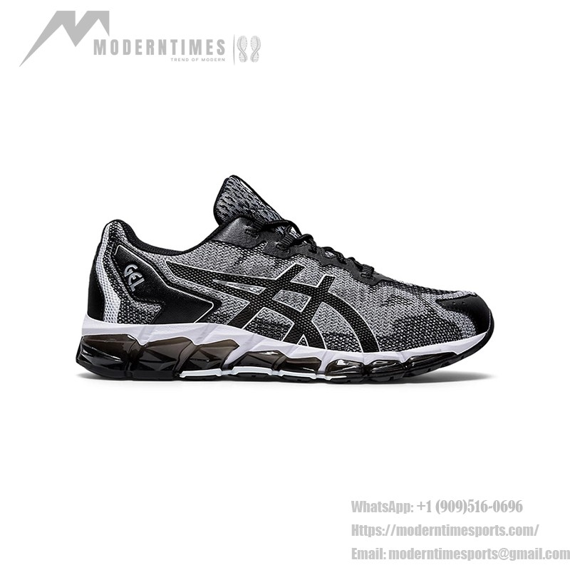 ASICS GEL-Quantum 360 6 1021A337-100 フルGELクッションランニングシューズ ASICS GEL-Quantum 360 6 1021A337-100 ブラックホワイトグレー フルGELクッションランニングシューズ
