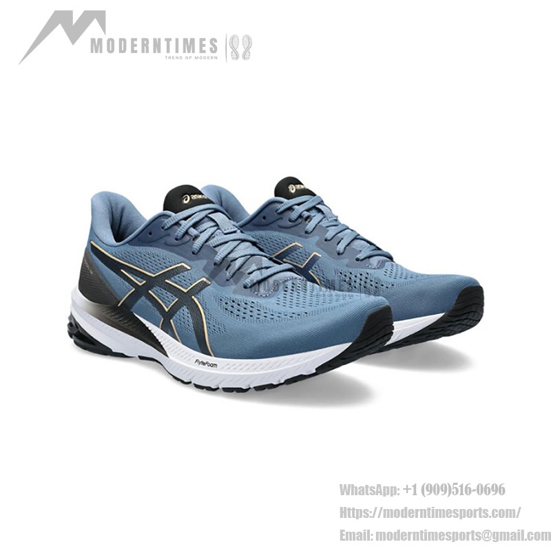 ASICS GT-1000 12 1011B631-401 軽量クッションランニングシューズ ASICS GT-1000 12 1011B631-401 ブルー 軽量クッションランニングシューズ