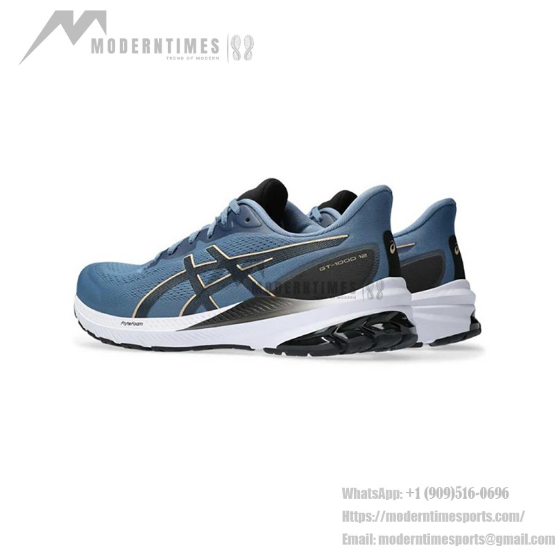 ASICS GT-1000 12 1011B631-401 軽量クッションランニングシューズ ASICS GT-1000 12 1011B631-401 ブルー 軽量クッションランニングシューズ