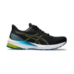 ASICS GT-1000 12 1011B631-005 軽量ランニングシューズ ASICS GT-1000 12 1011B631-005 ブラックイエローブルー 軽量クッションランニングシューズ