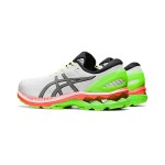 ASICS Gel-Kayano 27 Lite-Show Running Shoes High Performance White Colorful Sole ASICS Gel-Kayano 27 Lite-Show 1011A885-100 Running Shoes White Colorful Sole