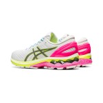 ASICS Gel-Kayano 27 Lite-Show High-Performance Running Shoes ASICS Gel-Kayano 27 Lite-Show 1012A761-100 Running Shoes White Colorful Sole Design