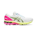 ASICS Gel-Kayano 27 Lite-Show High-Performance Running Shoes ASICS Gel-Kayano 27 Lite-Show 1012A761-100 Running Shoes White Colorful Sole Design