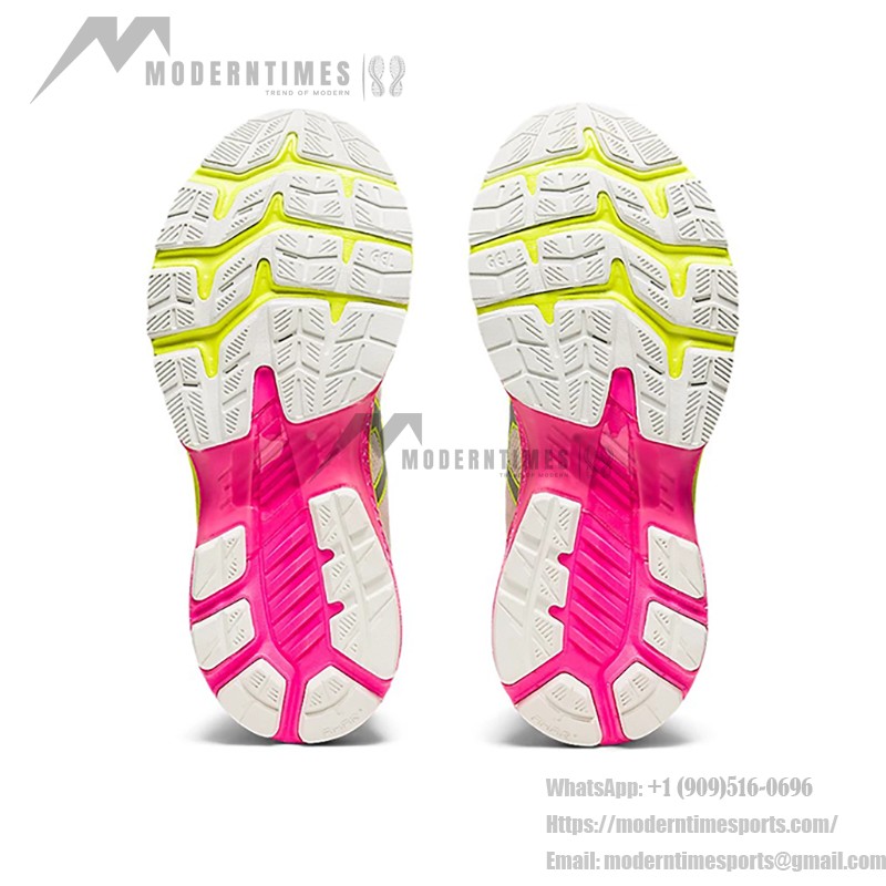 ASICS Gel-Kayano 27 Lite-Show High-Performance Running Shoes ASICS Gel-Kayano 27 Lite-Show 1012A761-100 Running Shoes White Colorful Sole Design
