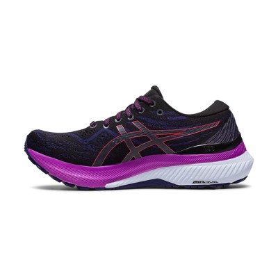 ASICS Gel-Kayano 29 1012B272-003 ランニングシューズ ハイパフォーマンス ブラック レッド パープルデザイン