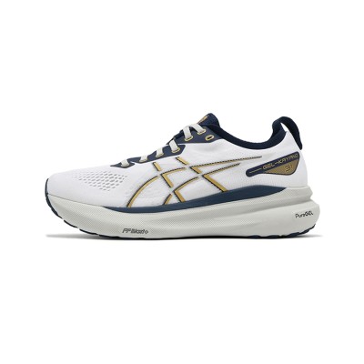 ASICS Gel-Kayano 31 1011B995-021 メンズランニングシューズ - 高性能クッション性とサポート力のグレイシャーグレーとピュアゴールドデザイン