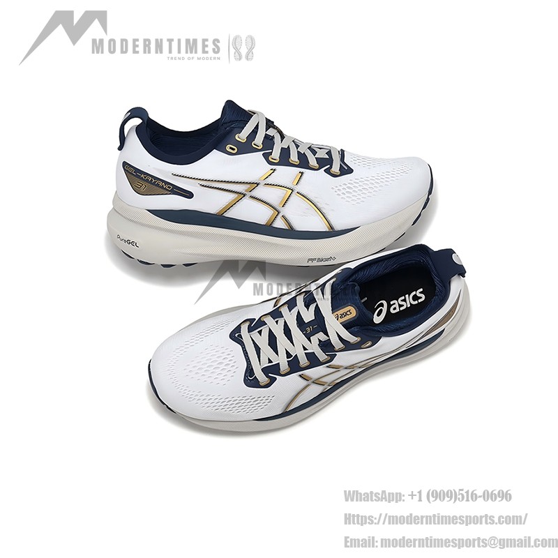 ASICS Gel-Kayano 31 1011B995-021 Men's Running Shoes ASICS Gel-Kayano 31 1011B995-021 Men's Running Shoes in Glacier Grey and Pure Gold
