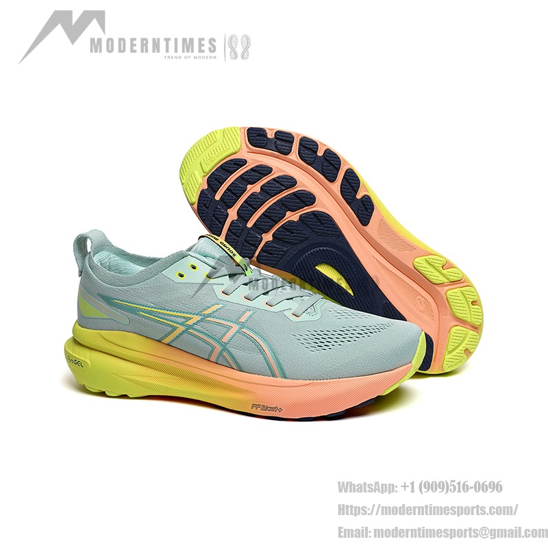 ASICS Gel-Kayano 31 1012B745-750 Women's Running Shoes ASICS Gel-Kayano 31 1012B745-750 Women's Running Shoes in Mint Green and Neon Yellow