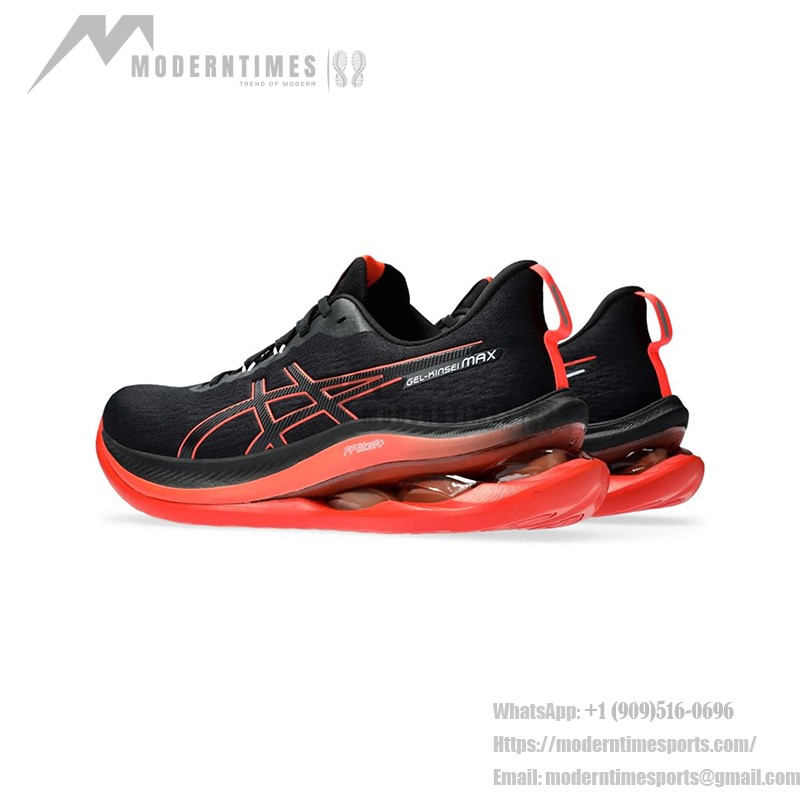 ASICS Gel-Kinsei Max 1011B696-002 メンズランニングシューズ ASICS Gel-Kinsei Max 1011B696-002 メンズランニングシューズ(ブラック&レッド)
