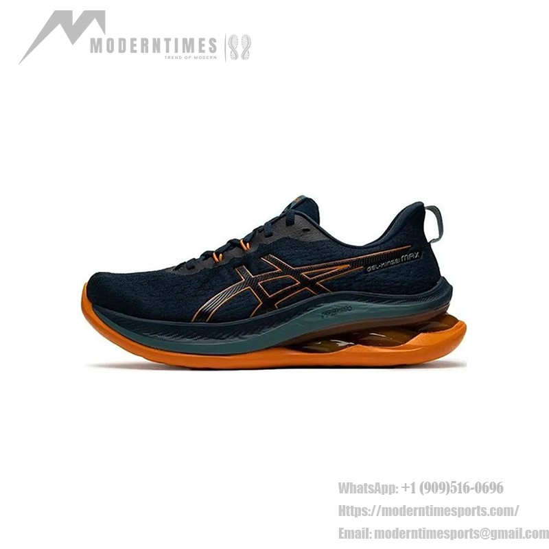 ASICS Gel-Kinsei Max 1011B696-400 Men's Running Shoes ASICS Gel-Kinsei Max 1011B696-400 Men's Running Shoes in French Blue and Bright Orange