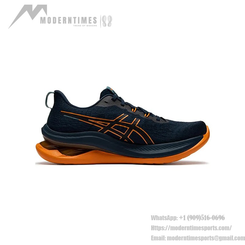 ASICS Gel-Kinsei Max 1011B696-400 Men's Running Shoes ASICS Gel-Kinsei Max 1011B696-400 Men's Running Shoes in French Blue and Bright Orange